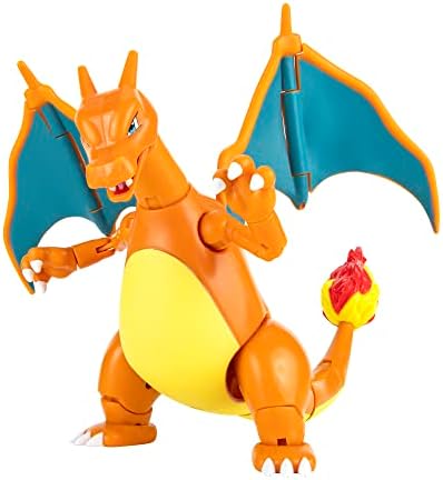 Pokemon Select 6 Inch Articulated Figure-Charizard, Multi-Colour