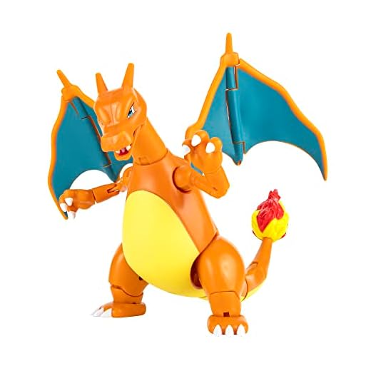 Pokemon Charizard, Super-Articulated 6-Inch Figure - Collect Your Favorite Figures - Toys for Kids and Pokémon Fans