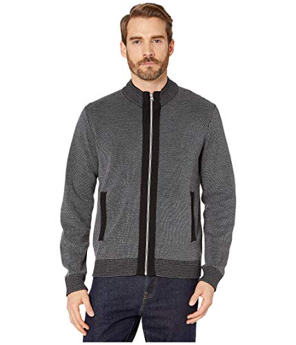 Robert Graham Men's Conboy L/S Sweater, Black, Large