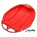 kowaku Winter Sled Board for Kids, Outdoor Skiing Boards for Snow and Grass, Red, 47x42x8.5cm