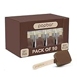 Popbar - Hot Chocolate Sticks - 50 Pack Bulk Case - Ideal for Holidays, Birthdays, Corporate Office Gifts, Stocking Stuffers, Thanksgiving, Christmas, Hanukkah, Cocoa Bomb Lovers (Caramel)