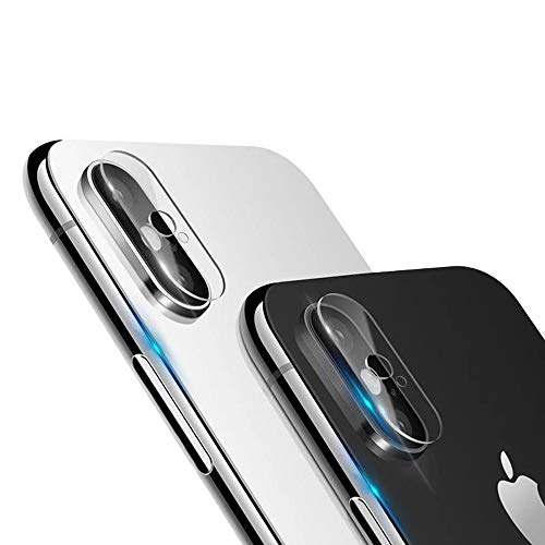 2 Packs High Definition Ultra Thin Transparent Clear Camera Lens Tempered Glass For iPhone X/XS/Xs Max Protector Protective Cover