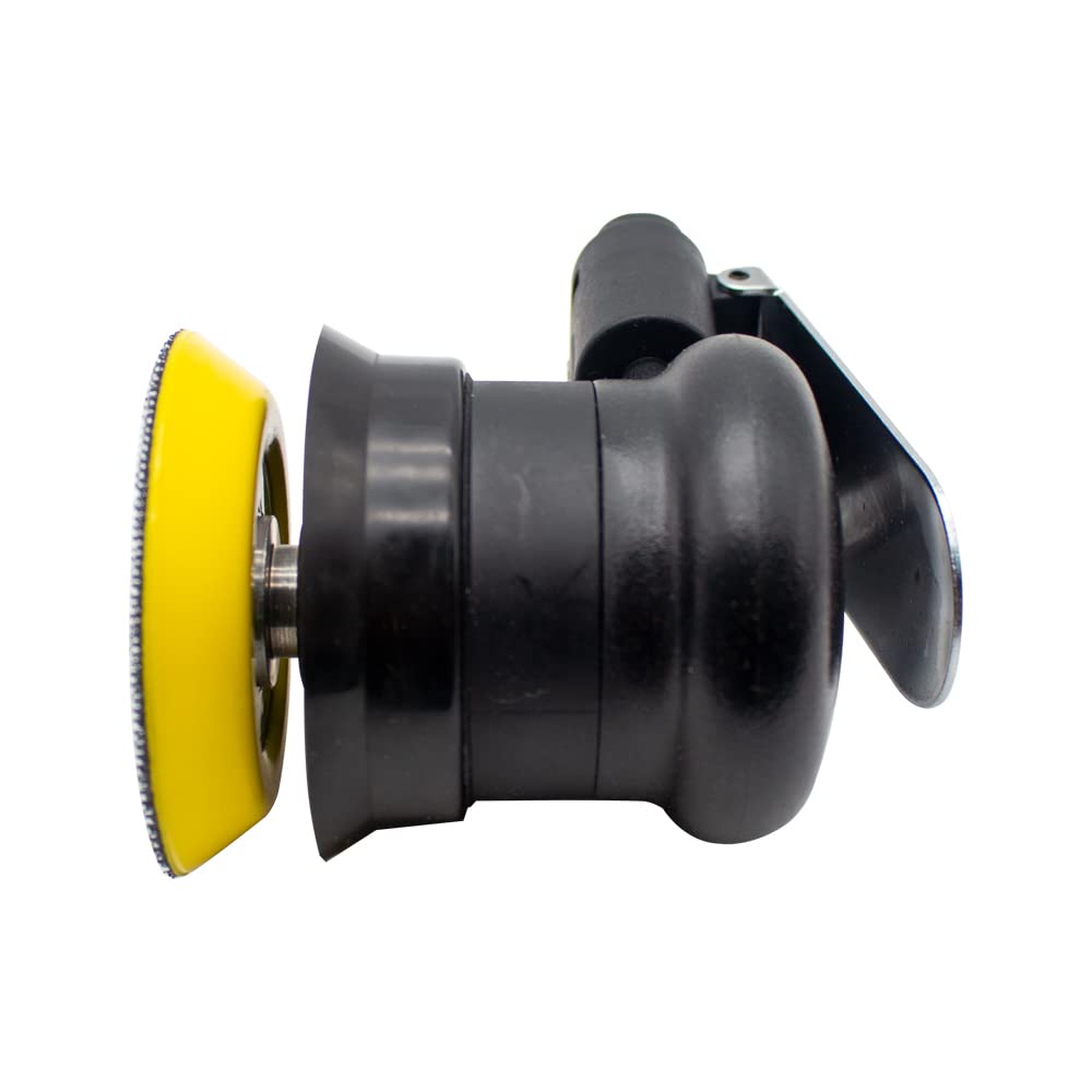 Mini Air Palm Exzenterschleifer Polierer, 3 Zoll Kreis Runde Pad 75mm Druckluftwerkzeuge WL-20314(12000RPM)