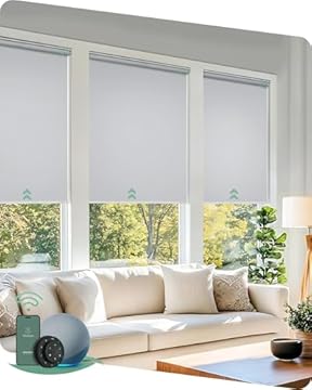 motorized blackout shades amazon
