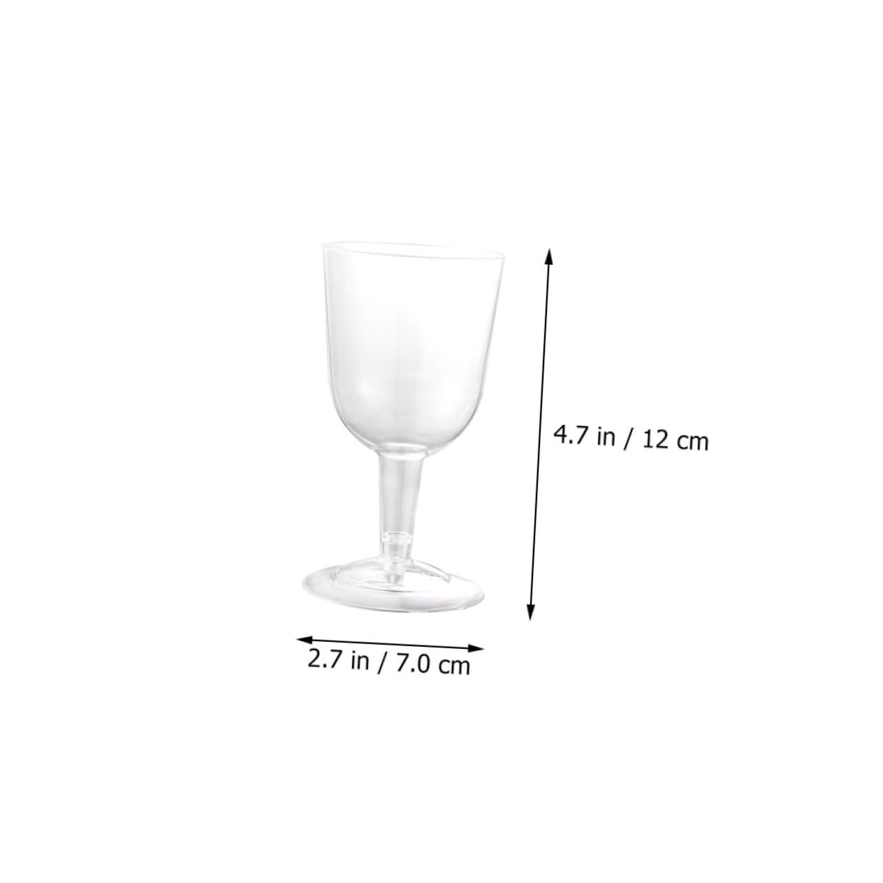 GRIRIW Unbreakable Plastic Cocktail Glasses 8pack Stackable Cups for Wedding Festivals
