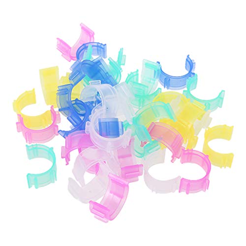 S-TROUBLE 50 pièces coloré Porte-Fil à Coudre Pinces à canette Petit Outil de Pince pour Accessoire de piquage de Broderie