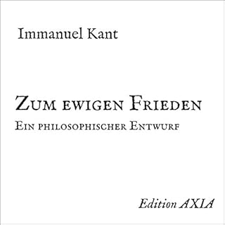 『Zum ewigen Frieden [Perpetual Peace]』のカバーアート