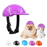 GUGELIVES Pet Dog Helmet Doggie Hardhat for Pets Chihuahua Motorcycles Bike Outdoor Protect Head Sun