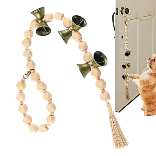 Bell para el entrenamiento de perros, el perro sale Bell | Cuerda de algodón de Corda Corda para entrenamiento para perros pequeños: como el baño con el entrenamiento de para caminar por Cammi