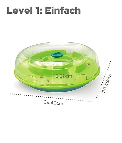Outward Hound Nina Ottosson Wobble Bowl - Intelligenzspielzeug/Anti-Schling-Napf für Hunde - interaktiv