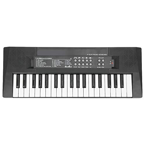 Tastiera elettronica, pianoforte digitale a 37 tasti con funzione di registrazione microfonica, adatto ai principianti per esercitarsi