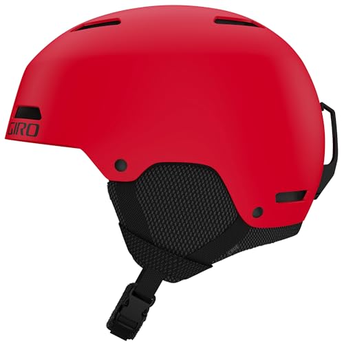 Kask zimowy Giro Crue Matte birght czerwony