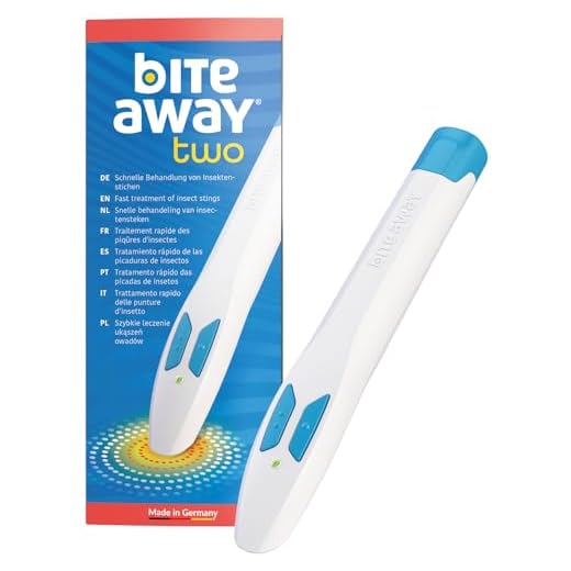 bite away two, der original Stichheiler, der elektronische Insektenstichheiler für die schnelle Behandlung von Mückenstichen, Hitzestift, bis zu 300 Anwendungen. Ersetzt nicht den Mückenschutz