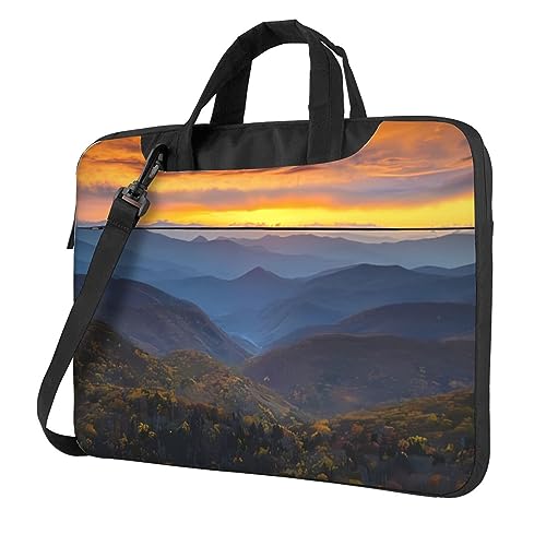 Sac ordinateur portable business Blue Ridge Parkway sacoche bandoulière