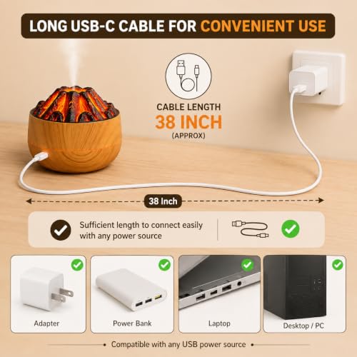 Image of Inrorans Electric 3D Glass Wax Melt Warmer Oil Burner with Stable Heating PTC Reusable Silicone Tray Night Light Fragrance Warmer for Home Fragrance Warmer no (Volcano)