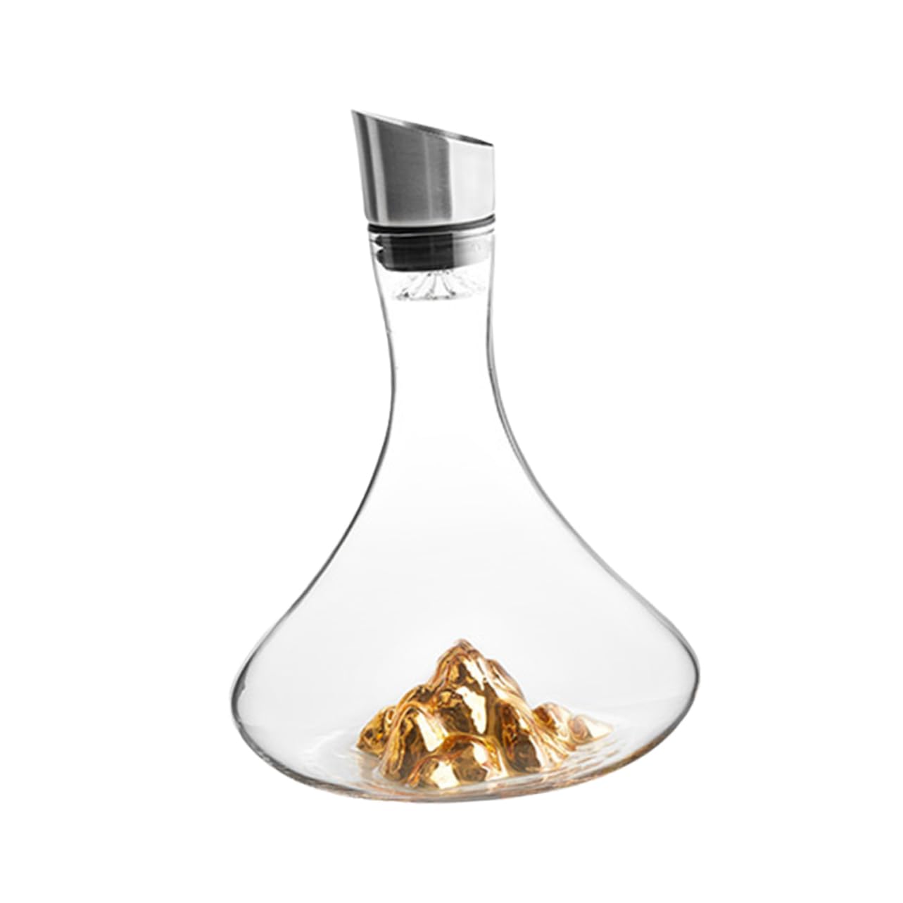 Amazon | PAMINGONO 1個 氷山デキャンタ ジュースデキャンタ ワイン