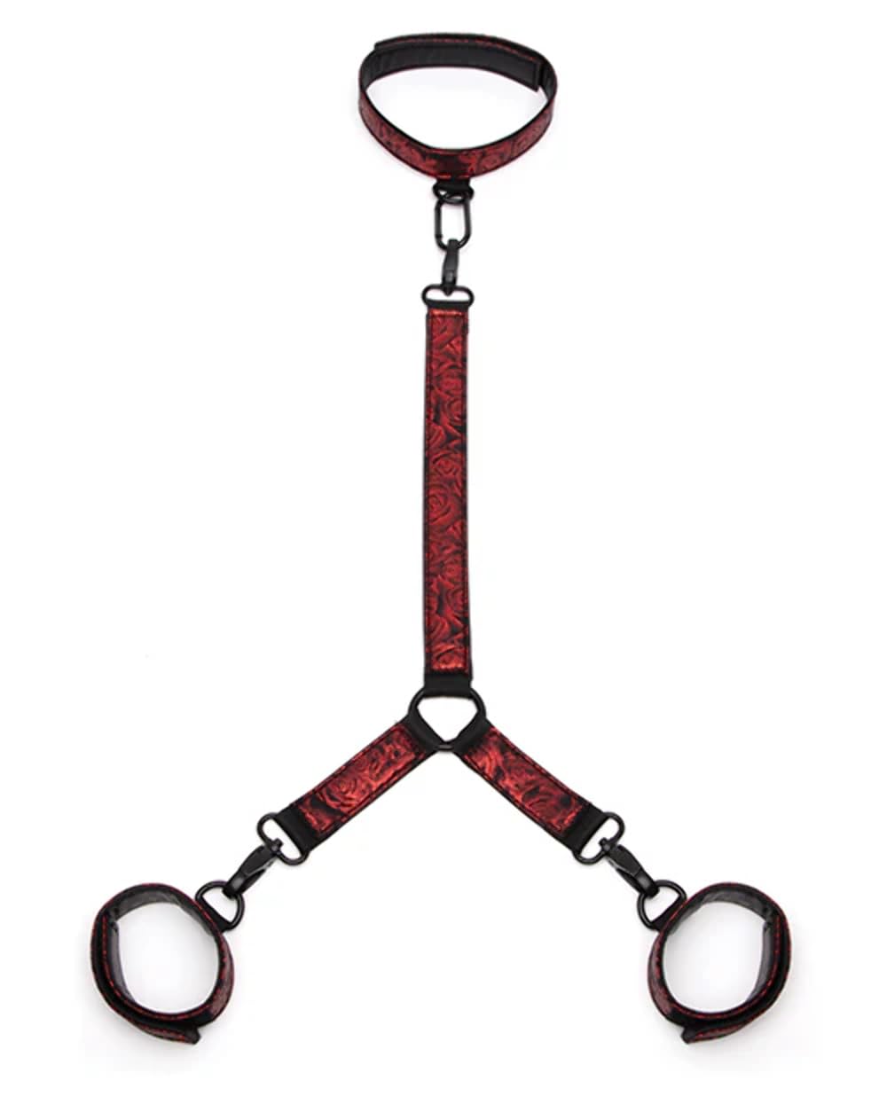 Fifty Shades of Grey Neck and Handcuffs-5398130000 Rot One Size