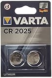 CR 2025 ist unter den 10 der meist genutzten Knopfzellen für Kleingeräte. Andere Varta Spezialbatterien sind verfügbar: AAAA, LR1, V27A, V13GA, V23GA, CR2032, CR2450, CR2016, CR1220, CR1225, CR2430, CR1616, CR1620, V28PX, V4034, V76PX, V625U, CR1/3N, V28PXl, V371, V394