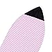 FytStycale Surfboard Sock Cover with Drawstring for Paddleboard Storage, 200cmx50cm Pink