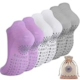 Grip - Calcetines de pilates para mujer, 6-10