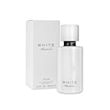 White for Her Eau de Parfum Spray for Women, Notes of Mandarin, Vanilla, Musk, and Orchid, Fruity, Fresh, Feminine Scent, Long-Lasting, Everyday Wear Fragrance, 3.4 Fl oz