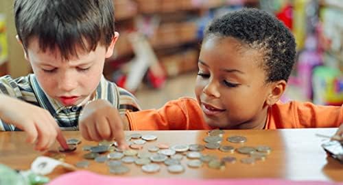 JKG® Pound Sterling Pretend Play Money Notes and Coins for Children | Fake Money UK Currency Toy Banknotes | Kids Role Play Shop Till Bank Cash, Post Office Set - School Role Play Teach Money Numeracy