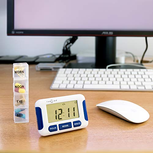 TabTime Timer, Electronic Pill Reminder with 8 Alarms per Day, Essential for Parkinson's Patients - Thumbnail 6