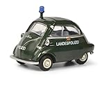 Wegen ihrer kugeligen Form ist die Isetta heute noch als die „Knutschkugel“ bekannt und war bis in die 60er-Jahre bei einigen Polizei-Direktionen auch noch als wendiges Polizeifahrzeug unterwegs.