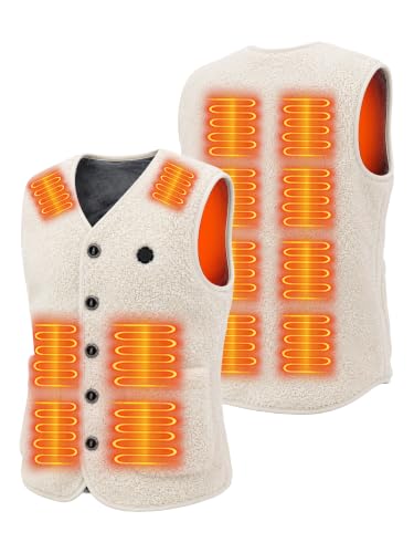 HEATFORD Heated Gilet for Women, USB Powered, 3 Heat Settings