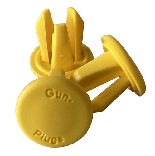 em-naturreich Gun-Plugs Laufstopfen, Laufverschluss, 5er Pack Rot Cover