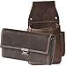 Produktbild Profi Kellner-Set | Kellnerbörse + Kellnertasche/Holster | Material: Echtes Büffelleder | Farbe: Braun/Dunkelbraun | haltbare Doppelnaht | Neue Größe: Auch für die neuen 100/200  Scheine geeignet!