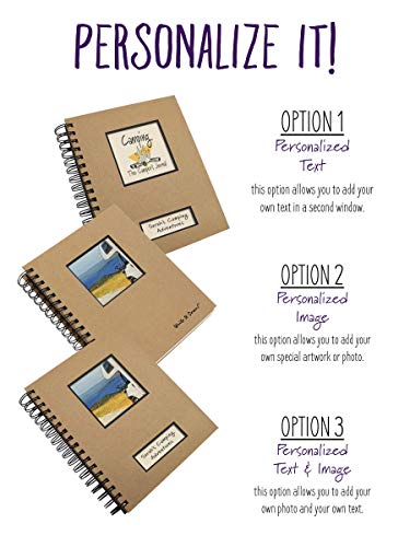 Journals Unlimited "Write it Down!" Series Guided Journal, Fishing, The Fisherman's Journal, with a Kraft Hard Cover, Made of Recycled Materials, 7.5"x 9"