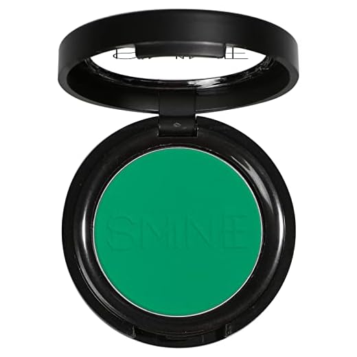 ISMINE Single Green Matte Eyeshadow, High Pigment, Longwear, Intense Color Best Single Green Eyeshadow Eye Makeup for Day & Night