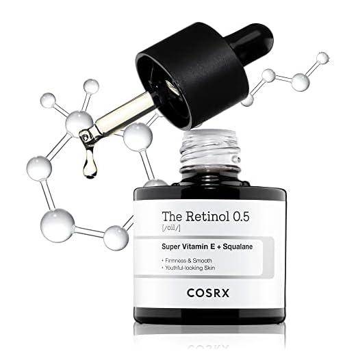 COSRX Retinol 0.5 Oil, Anti-aging Serum with 0.5% Retinoid Treatment for Face, Reduce Wrinkles, Fine Lines, & Signs of Aging, Gentle Skincare for Day & Night, Not Tested on Animals, Korean Skincare