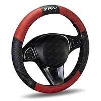 Amazon | STI バイカラー レザー ハンドルカバー ステアリングカバー