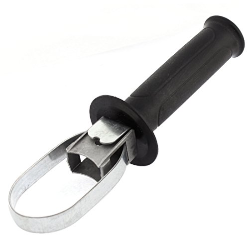 Aexit Adjustable 8mm Power tool Thread Diameter Electric Hammer Front Handle Black Model:79as613qo651