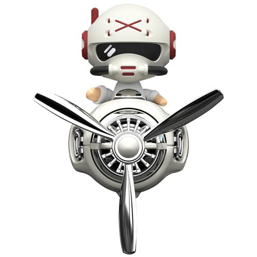 Image of X Men Car Air Fresheners Pilot Car Diffuser | Cute Car Perfume, Funny Car Fragrance, Rotating Propeller Design, Silicone Clip, Easy Installation, Long-Lasting Fragrance