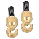 Esthétique vintage : comprend un crochet en forme de coquillage pour poids d’horloge, doté d’un crochet ouvert classique, qui rehausse la nostalgie et la beauté des horloges à poids anciennes dans n’importe quel intérieur. crochet en forme de coquillage compatible avec les poids. accessoires pour horloges de parquet