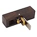 Wood Planer Small Compact Ebony HSS Blade Hand Plane Tool Planing Trimming Chamfering for Woodworking