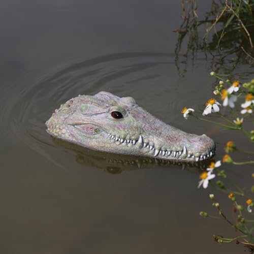 RKGOMDMU Floating Lifelike Alligator Head – A Protective Must-Have for