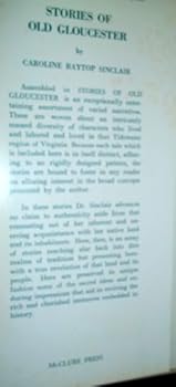 Hardcover Stories of Old Gloucester [Unknown] Book