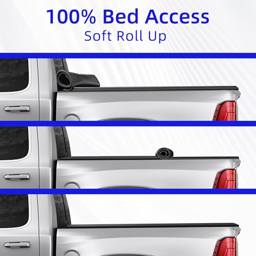 Calffree SZRJ-11 Soft Roll Up Truck Bed Cover Compatible thumb #1