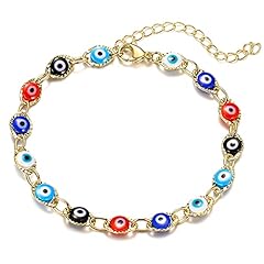 A2-gold big evil eye bracelet
