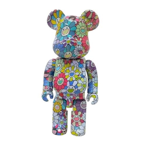 supea Bearbrick 28cm/11in Bausteine Bär Hause Desktop Dekoration Vitrine Skulptur Statue