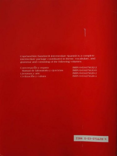 Civilizacion Y Cultura (Intermediate Spanish) 0030716284 Book Cover