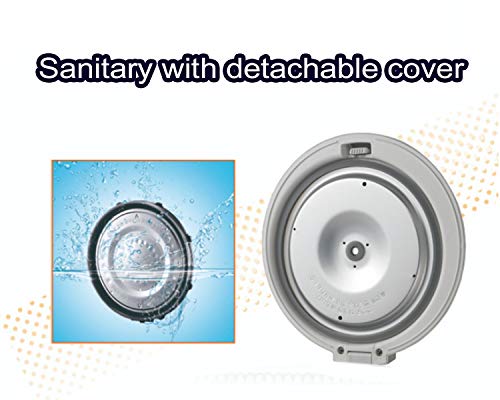 Cuchen Electric Mini Rice Cooker CJE-A0401 For 3-4 People, Orange Color, 220V(110v plug code include) Korean Electric