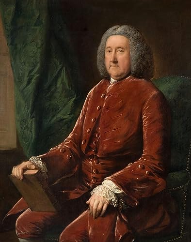 Gainsborough tableau portrait de lâche poster art mural decoration chambre 60x90cm