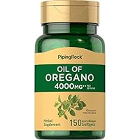 Algopix Similar Product 5 - Piping Rock Oregano Oil Capsules 4000mg