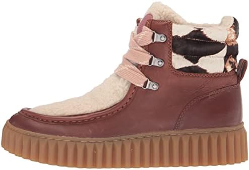Sam Edelman Women's Fay Ankle Boot, Brown Multi/Dark Brown/Natural, 9 | Image 7