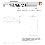 Classic Accessories Over Drive PolyPRO3 Deluxe Travel Trailer/Toy Hauler Cover, Fits 22'-24' RVs, Camper RV Cover… - Image 2